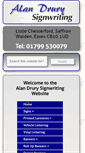 Mobile Screenshot of adsignwriting.co.uk